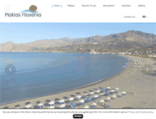 Tablet Screenshot of plakias-filoxenia.gr